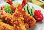 Prawn Bread Crumbs — Chinese dish at Pokhara Chinese Restaurant